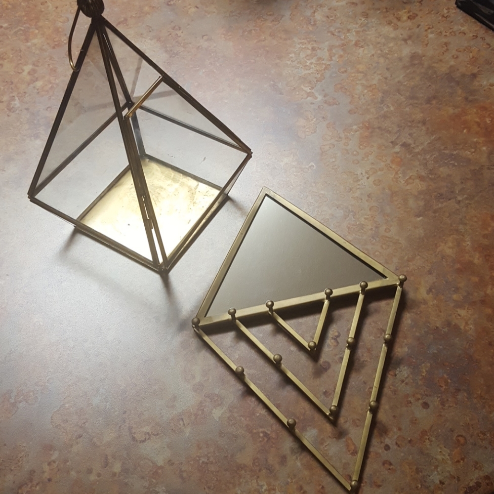 Candle Prism and Jewelry Hanging Mirror